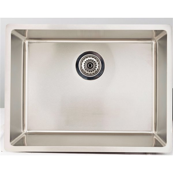 American Imaginations Undermount Single Sink - 19-in - Stainless Steel