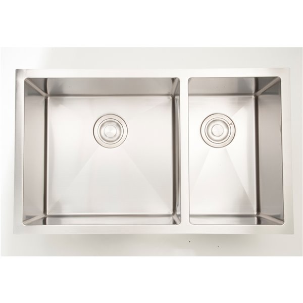 American Imaginations Undermount Sinks - 32-in x 18-in - Stainless Steel