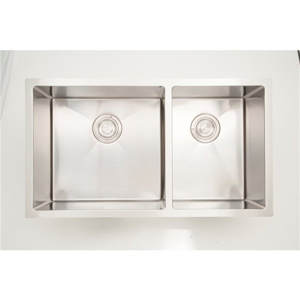 American Imaginations Sinks 33" Stainless Steel Chrome AI27481