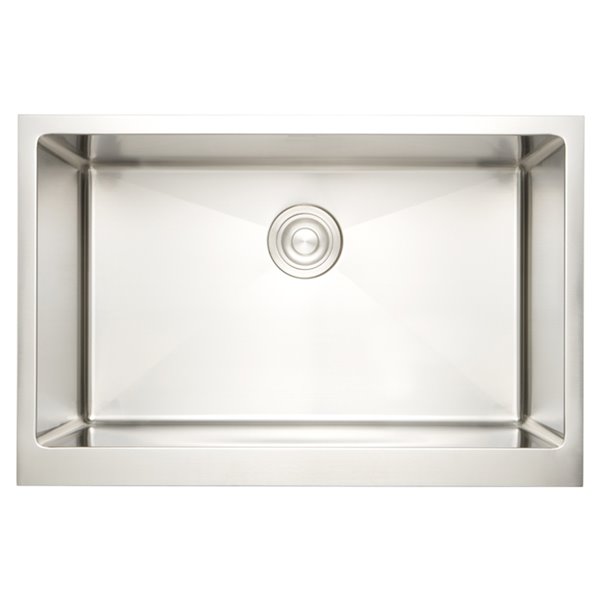 American Imaginations Undermount Single Sink - 33-in x 18-in