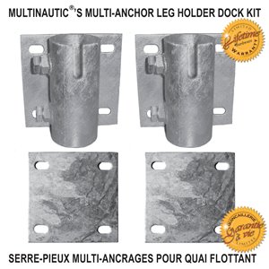 Multinautic 19111 Multi-Anchor Leg Holder Dock Kit,19111