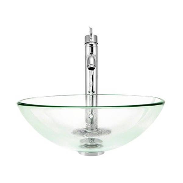Mr Direct Crystal Bathroom 718 Vessel Faucet Ensemble 601 Cr Rona