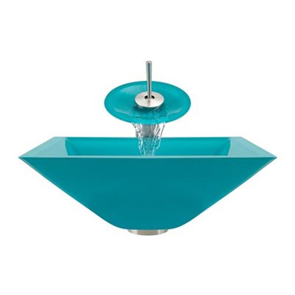 MR Direct Turquoise Bathroom Waterfall Faucet Ensemble,603-T | RONA