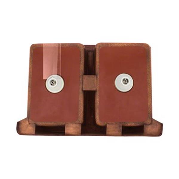 MR Direct Double Equal Bowl Copper Apron Sink,912 RONA