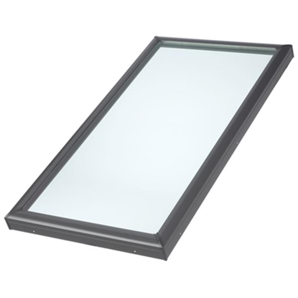 Puits de lumière VELUX 34,5 po x 46,5 po à montage sur cadre fixe avec verre Temp LoE3