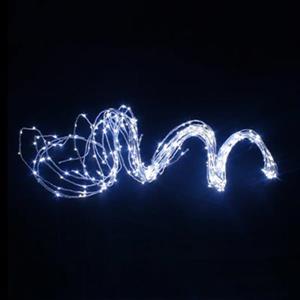 Hi-Line Gift 37481-350 5-ft Angel Tear Drop Cluster LED Stri