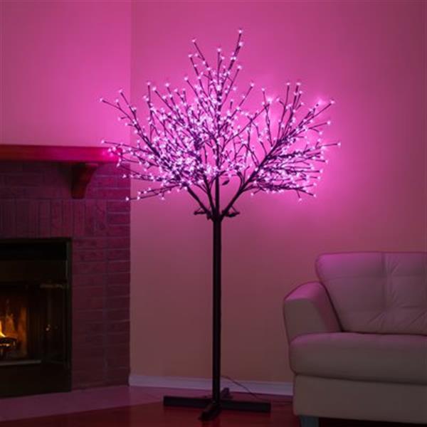 Hi-Line Gift Ltd. 39046 84-in Outdoor Cherry Blossom Tree Floral