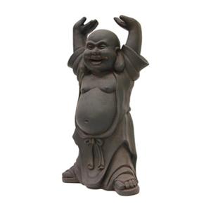 Hi-Line Gift Ltd. 77074 Buddha with Hands Up Garden Statue,77074-