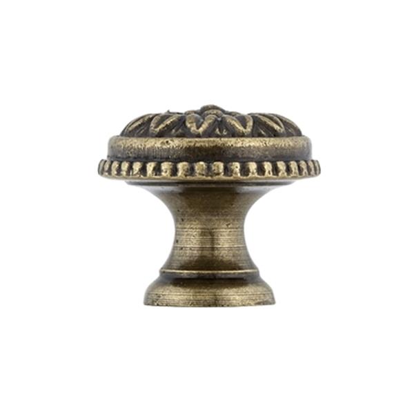 Richelieu BP043 Traditional Brass Knob,BP04325AE