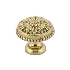 Richelieu BP043 Traditional Brass Knob,BP04330130