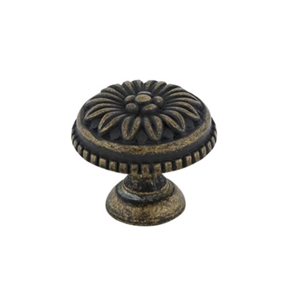 Richelieu BP043 Traditional Brass Knob,BP04330AE