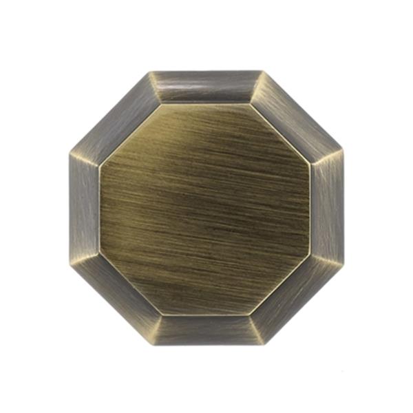 Richelieu Joliette Transitional Brass Knob,BP14630AE