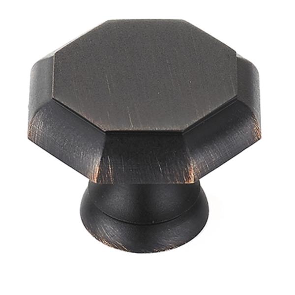 Richelieu Joliette Transitional Brass Knob,BP14630BORB