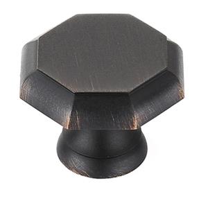 Richelieu Joliette Transitional Brass Knob,BP14630BORB