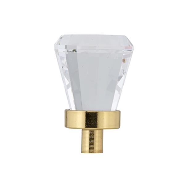 Richelieu BP276 Traditional Metal and Crystal Knob,BP2761301