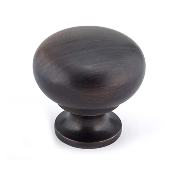 Richelieu Gatineau Traditional Brass Knob,BP3923BORB