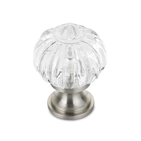 Richelieu Montreuil Eclectic Brass and Acrylic Knob,BP403519