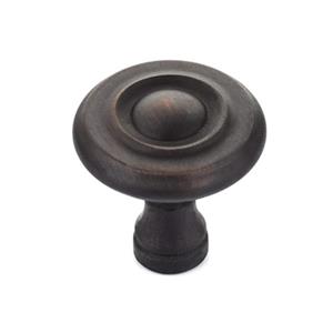 Richelieu Boucherville Traditional Metal Knob,BP74032BORB