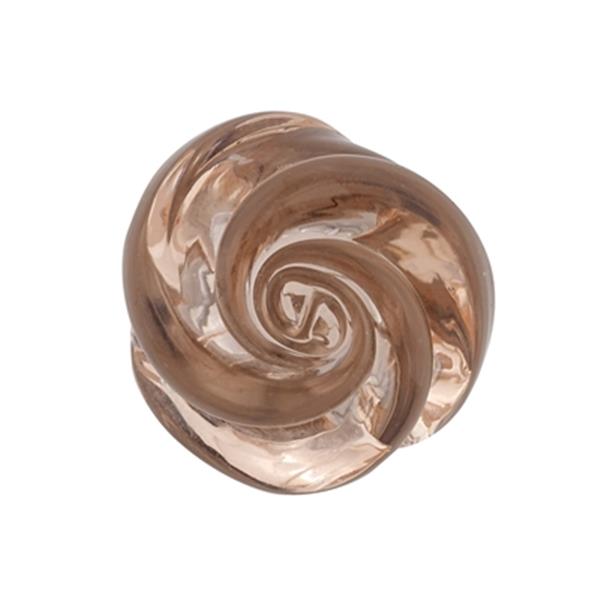 Richelieu BP90301 Traditional Metal and Murano Glass Knob,BP