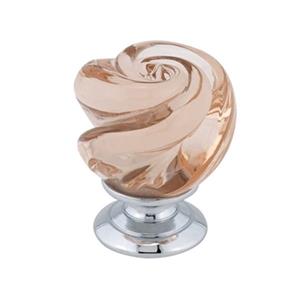 Richelieu BP90301 Traditional Metal and Murano Glass Knob,BP