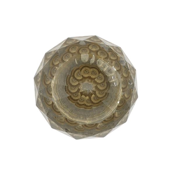 Richelieu BP999313011 Traditional Brass and Crystal Knob,BP9