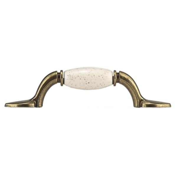 Richelieu Traditional Metal and Ceramic Pull,BP3802BB89