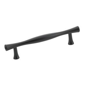 Richelieu Mahogany Contemporary Metal Pull,BP7061900