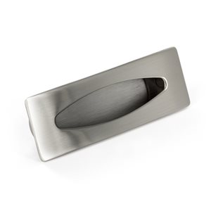 Richelieu Contemporary Recessed Metal Pull,BP87076195