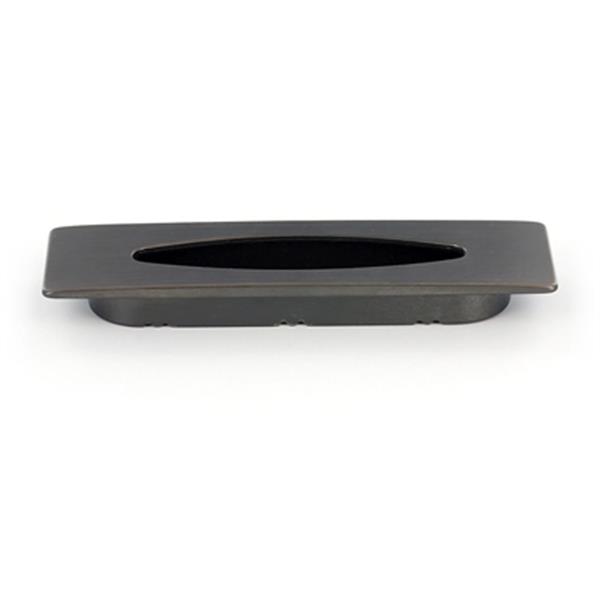 Richelieu Contemporary Recessed Metal Pull,BP87096BORB