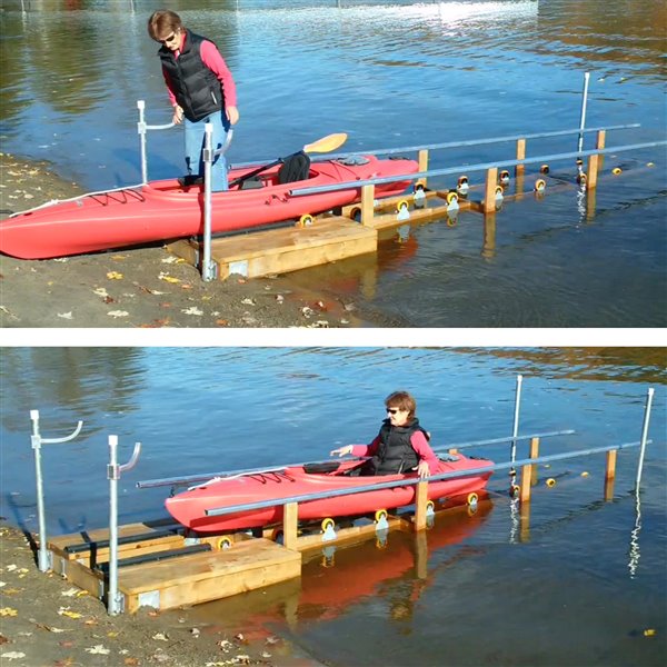 Multinautic 19290 Wood Kayak Ramp Kit,19290