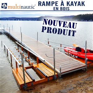 Multinautic 19290 Wood Kayak Ramp Kit,19290