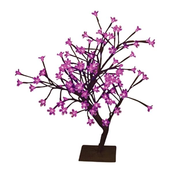 Hi-Line Gift Ltd. Artificial Bonsai Tree with Floral Lights,37400