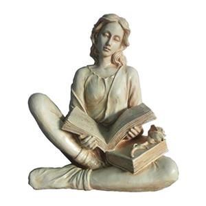 Hi-Line Gift Ltd. Reading Lady,77570AW