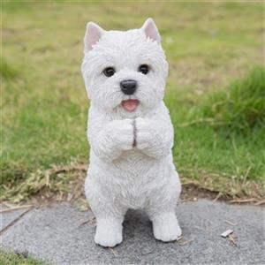 Hi-Line Gift Ltd. Playing Westie,87703-C