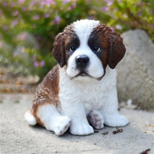 Hi-Line Gift Ltd. Sitting Saint Bernard Puppy,87771-L