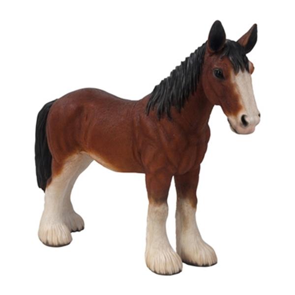 Hi-Line Gift Ltd. Draught Horse Statue,87781-S | RONA