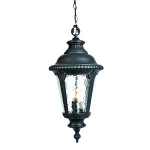 Acclaim Lighting Surrey Outdoor Lantern - 22.5" - 3 Lights - Black