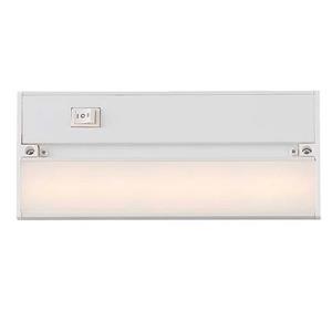 Luminaire sous-meuble, 9 po, blanc