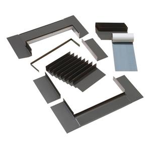 VELUX Kit de solins à profil bas de largeur 22 à montage sur cadre pour bardeaux