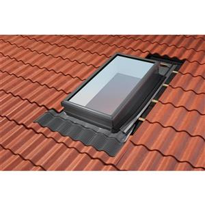 Velux Curb Mount for 30-width High-Profile Tile Roof Flashing Kit