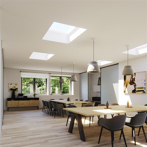 Velux 21-in x 70.25-in Fixed DeckMount Skylight w/LoE3 Lam Glass