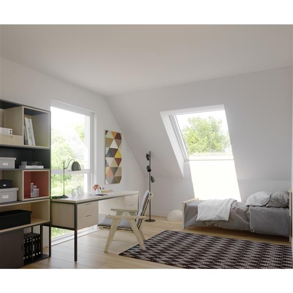 Velux 44.25-in x 45.75-in Fixed DeckMount Skylight w/LoE3 Lam Glass