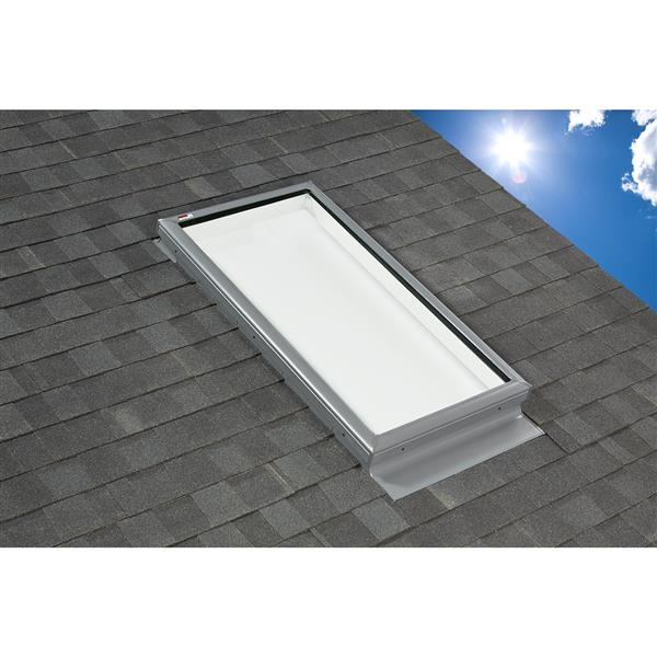 Velux 22.5-in x 70.5-in Fixed CurbMount Skylight w/Lam LoE3 Glass