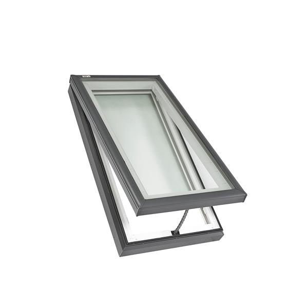 Velux 22.5-in x 46.5-in Man Vent CurbMount Skylight