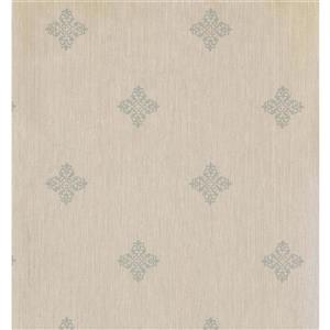 York Wallcoverings Trellis Traditional Wallpaper - Cream