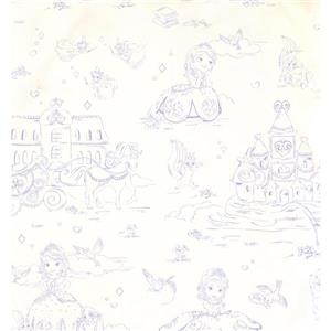 York Wallcoverings Kids Wallpaper for Boys and Girls - Cream