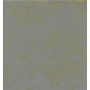 York Wallcoverings Floral Colourful Wallpaper - Grey