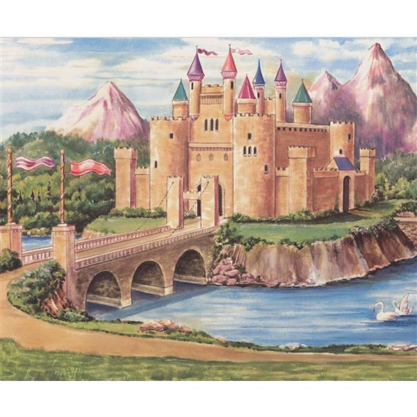 medieval castle wallpaper