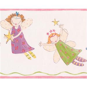 York Wallcoverings Kids Flying Angels Wallpaper Border