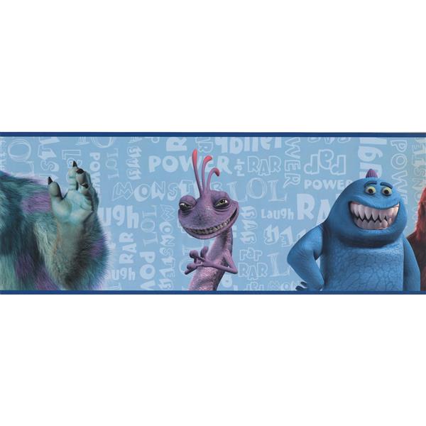 York Wallcoverings Disney Monsters Inc Wallpaper Border Rona